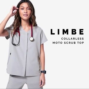 Navy Limbe scrub top, size Medium from Figs
